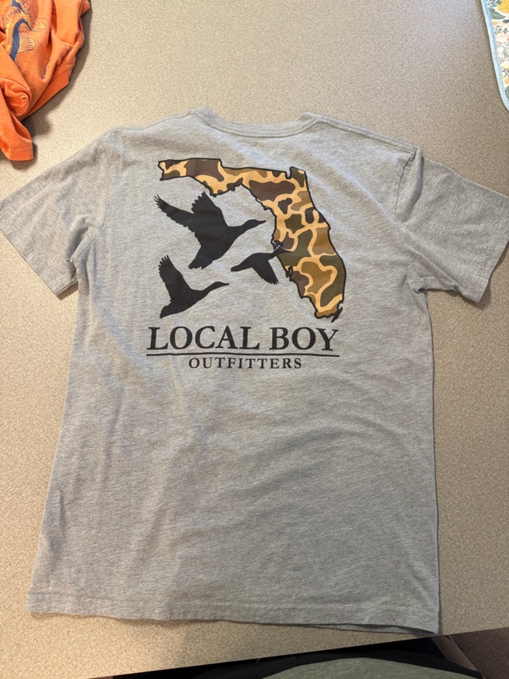 Local Boy Outfitters Grey Florida Duck T-Shirt